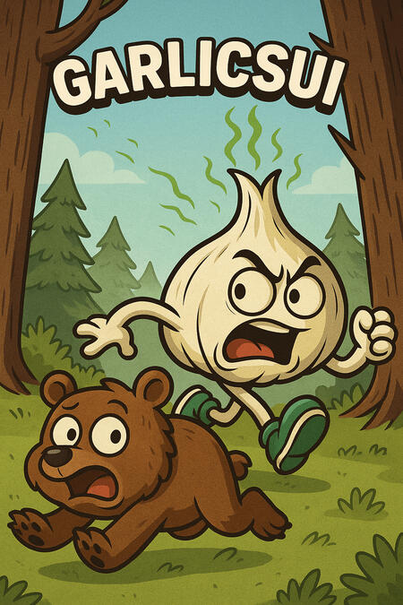 “Heavy Smell, Heavy HODL. Gather the Garlic, Chase the Bear!”